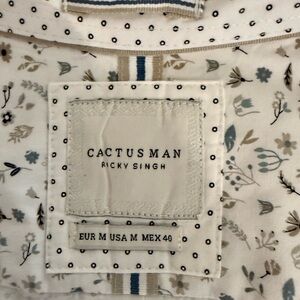 Cactus Man Floral Print Shirt
